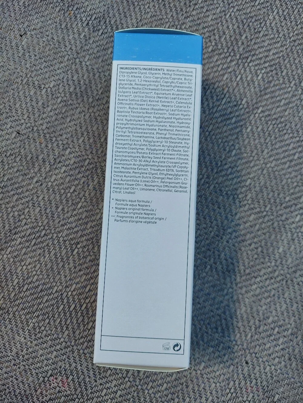NIB Aqua Bomb Hydrating Body Moisturizer - Blue/White